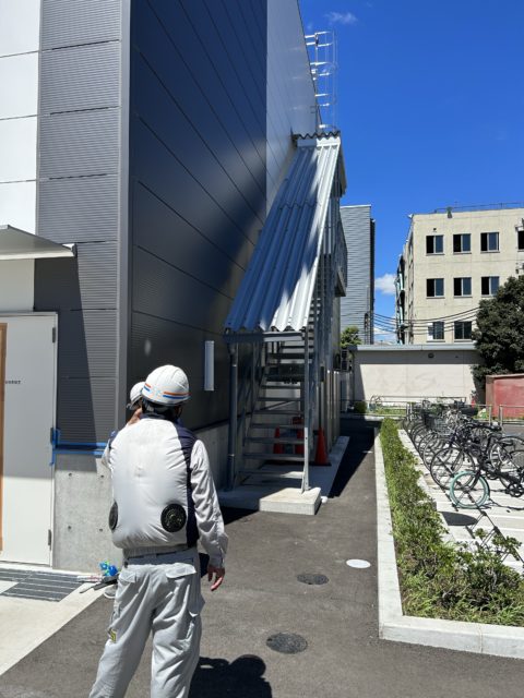 松戸市外壁パネル工事